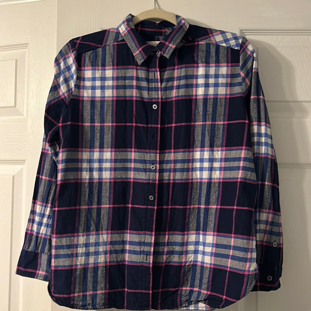 Loft Plaid Flannel shirt
